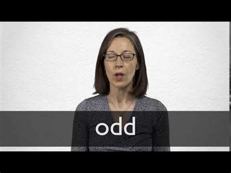 Traducción odd al Español .